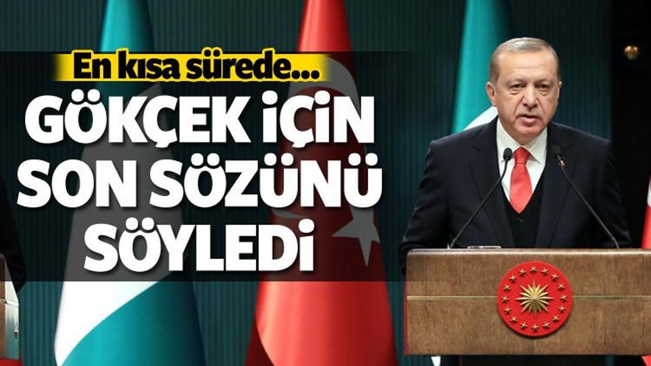 Erdoğan: Üç başkan en kısa sürede...