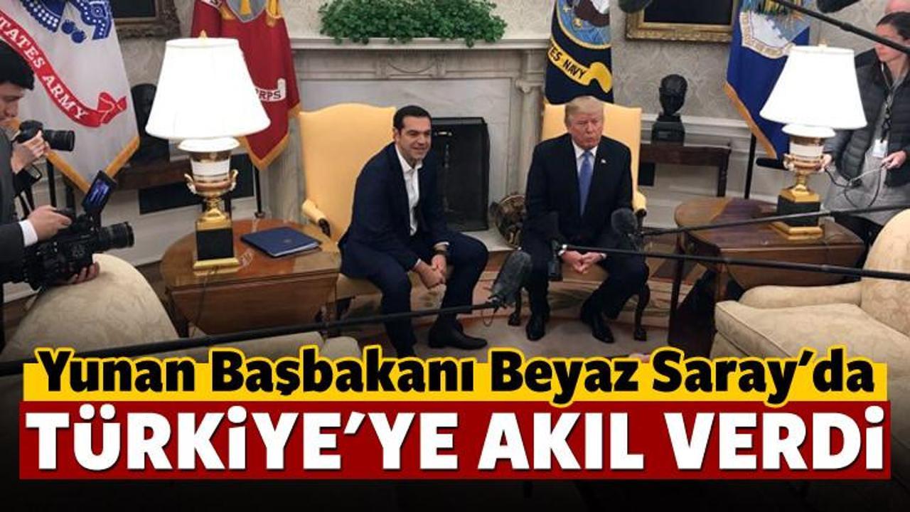 Trump'la görüşen Çipras Türkiye'ye akıl verdi