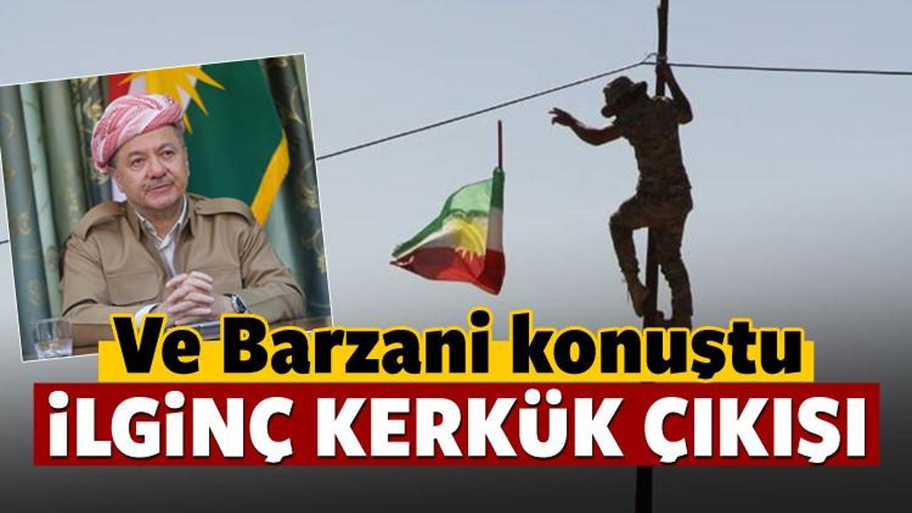Ve Barzani konuştu! İlginç Kerkük çıkışı
