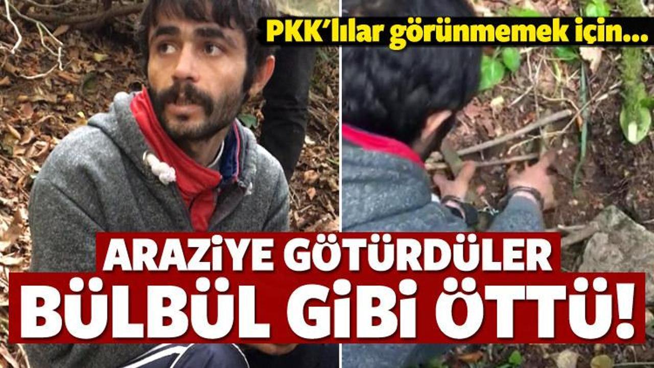 Araziye g&ouml;t&uuml;rd&uuml;ler tek tek anlattı!