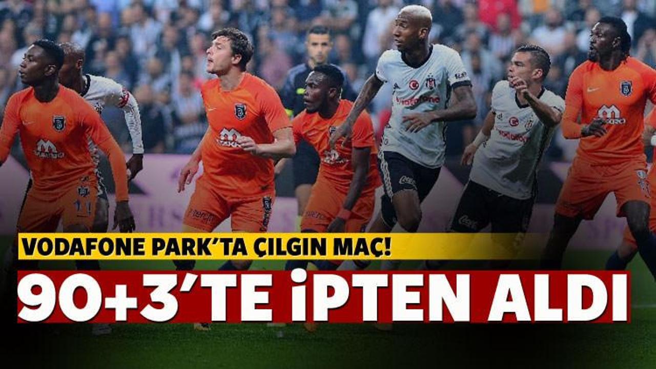 Beşiktaş 90+3'te puanı kurtardı