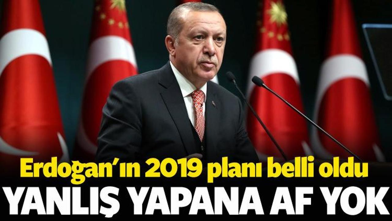 Erdoğan net konuştu: Yanlış yapana af yok