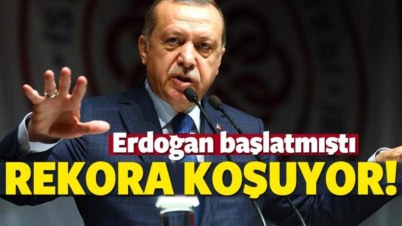 Erdoğan'ın çağrısıyla başladı! Yüzde 28,8 arttı