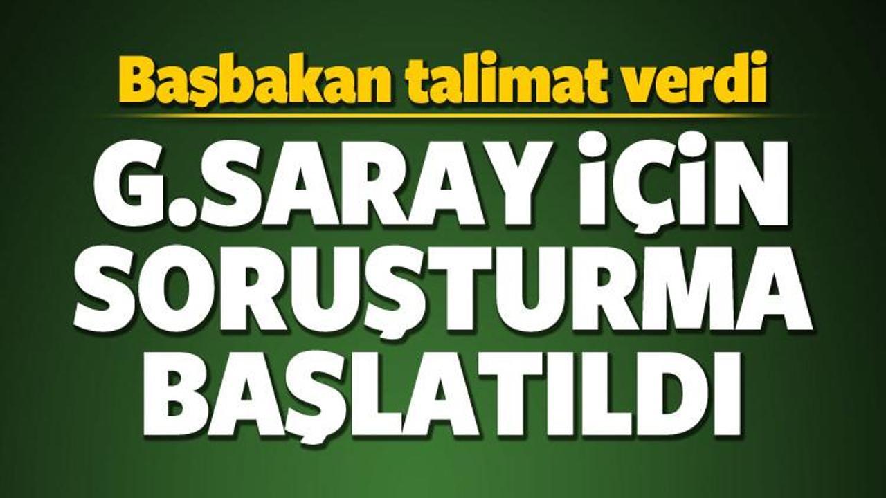 Galatasaray için soruşturma başlatıldı