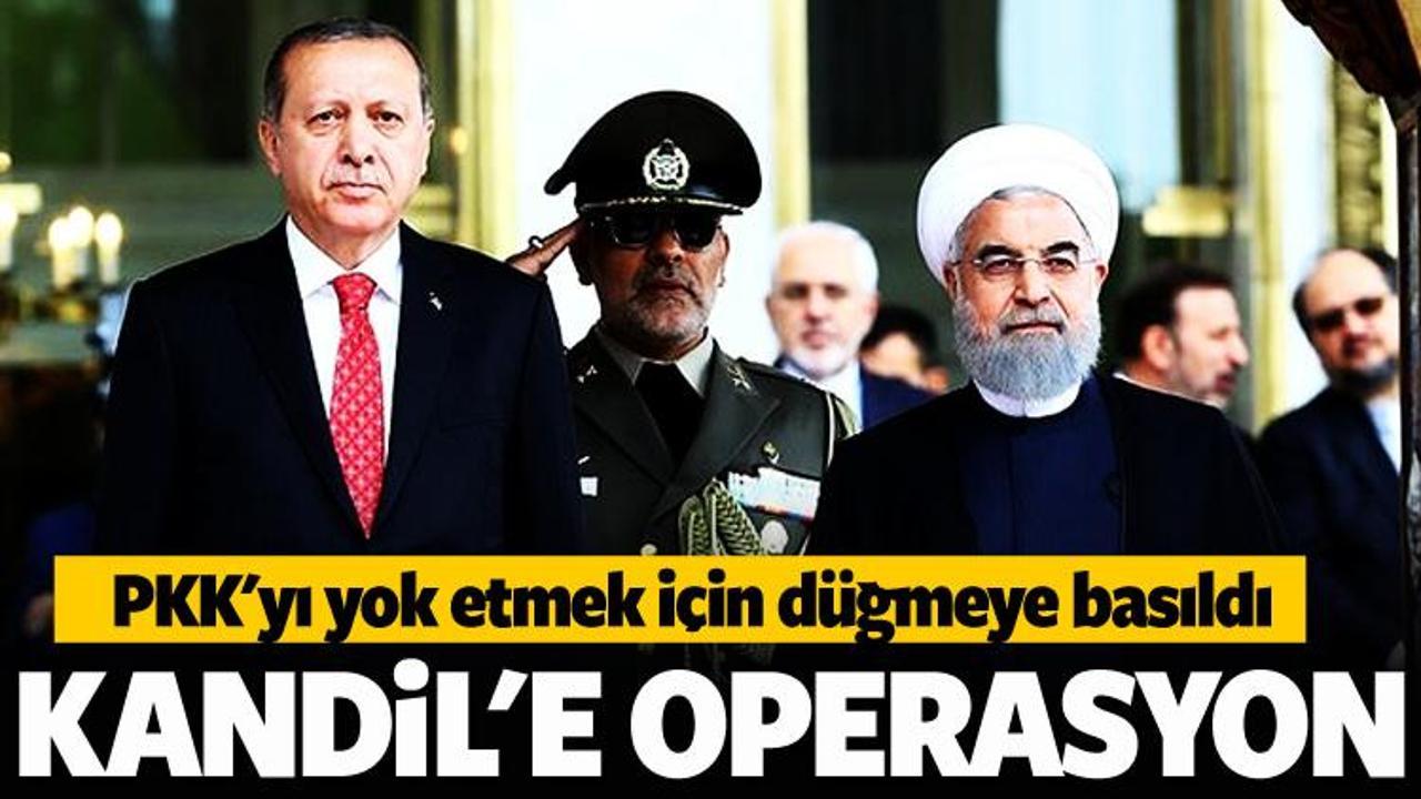 Türkiye ile İran'dan Kandil'e ortak operasyon