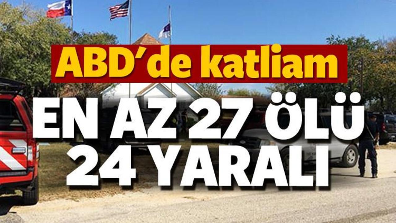 ABD'de kiliseye saldırı: En az 27 ölü 24 yaralı