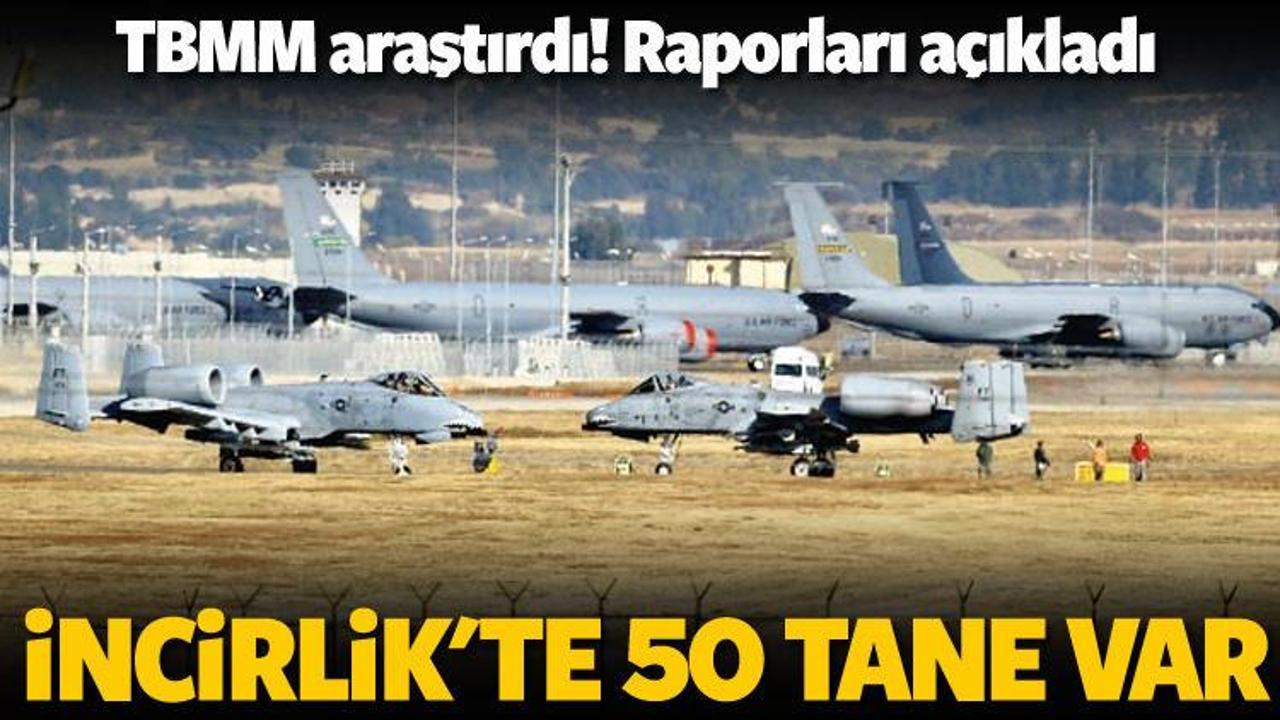 ABD’nin Türkiye’de 50 nükleer silahı var