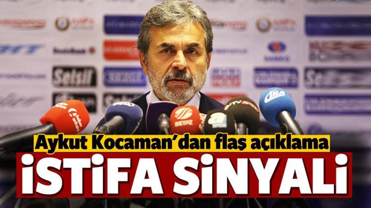Aykut Kocaman'dan istifa açıklaması!
