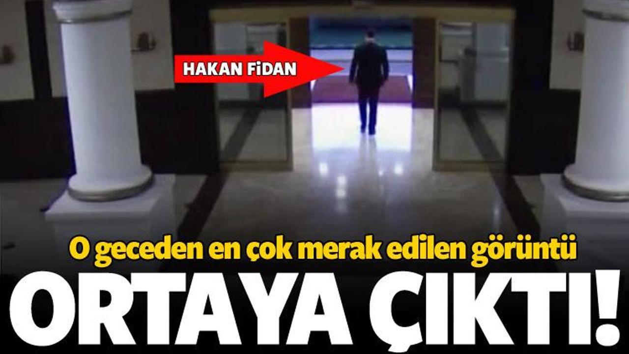 Hakan Fidan'ın Genelkurmay'dan &ccedil;ıkış anı