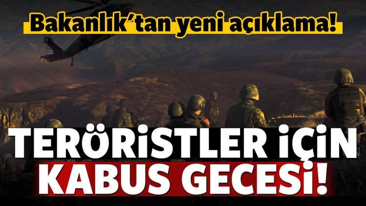 İçişleri Bakanlığı'ndan yeni operasyon açıklaması