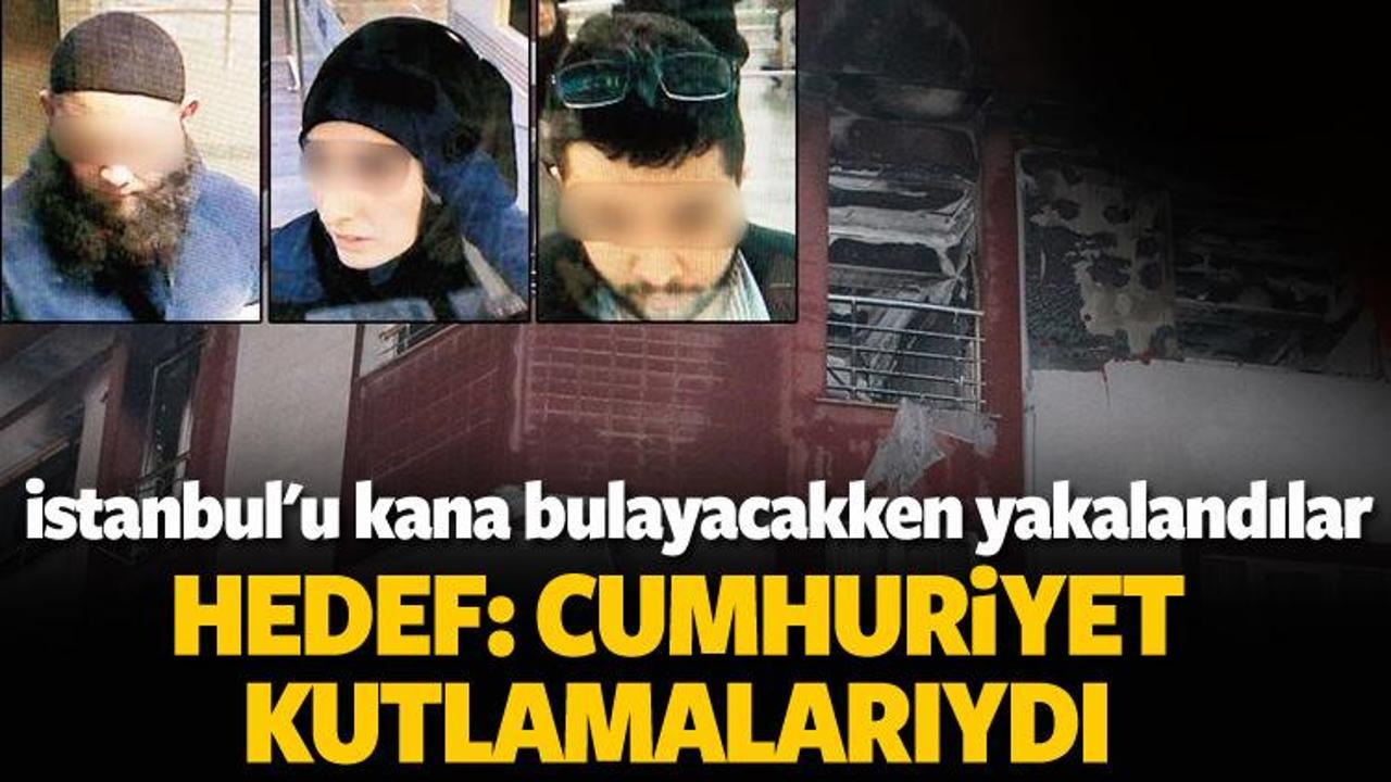 İstanbul'u kana bulayacaklardı! Yakalandılar