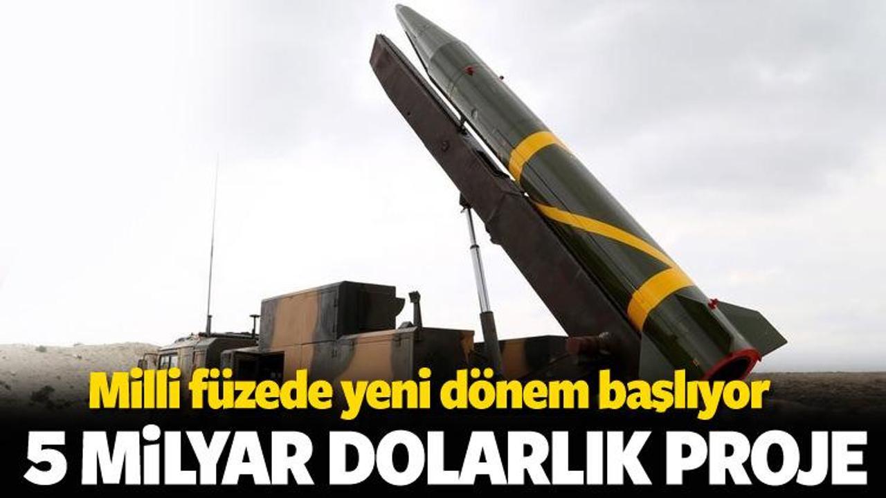 Milli f&uuml;zede yeni d&ouml;nem: 5 milyar dolarlık proje