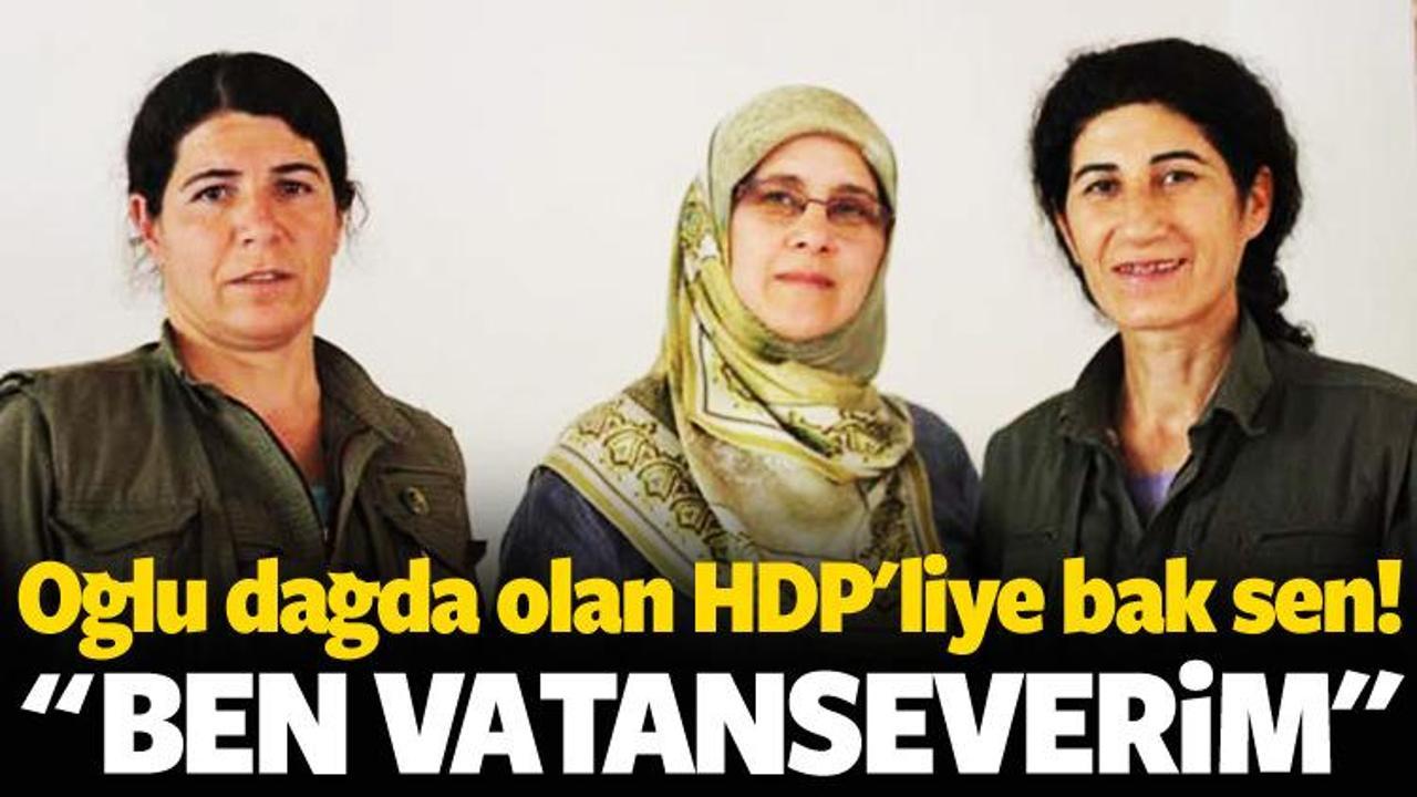 Oğlu PKK'lı olan HDP'li Kaya 'Vatanseverim' dedi