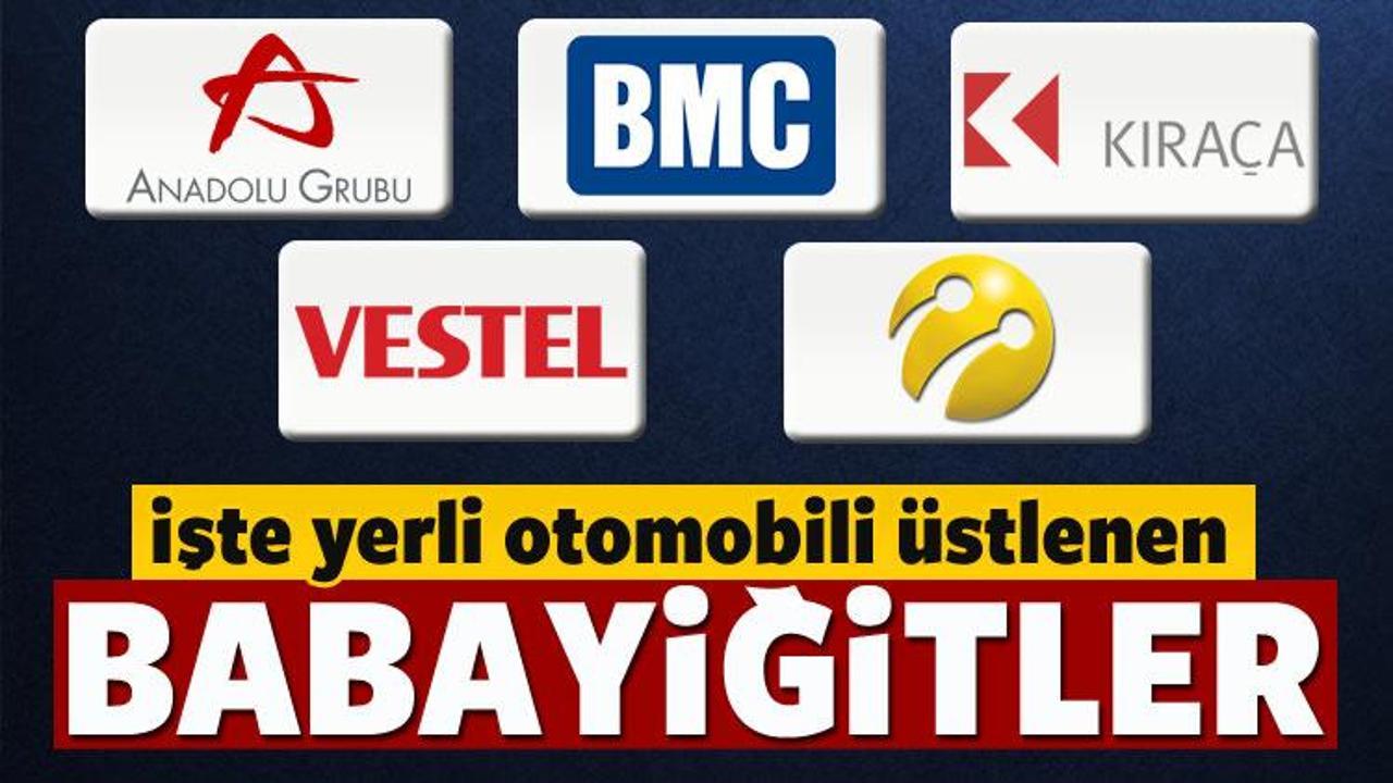 Yerli otomobil i&ccedil;in babayiğitler a&ccedil;ıklandı!
