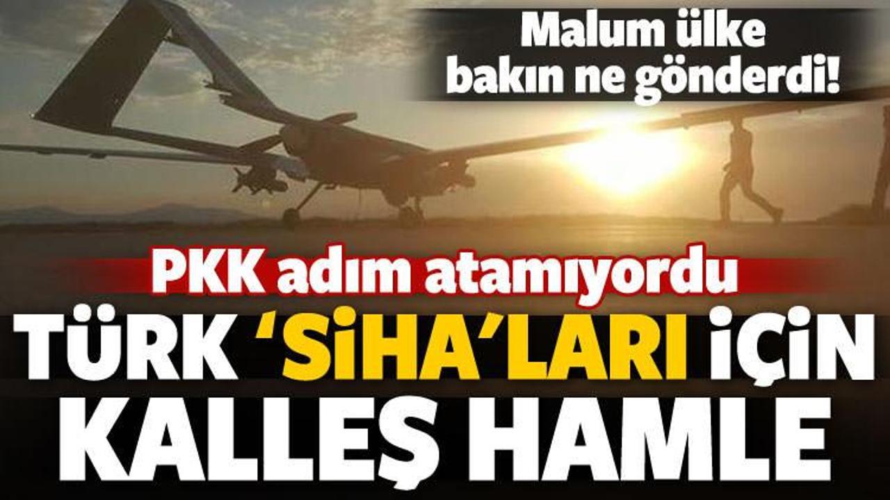 ABD, Türk 'SİHA'lar için harekete geçti! PKK'ya...