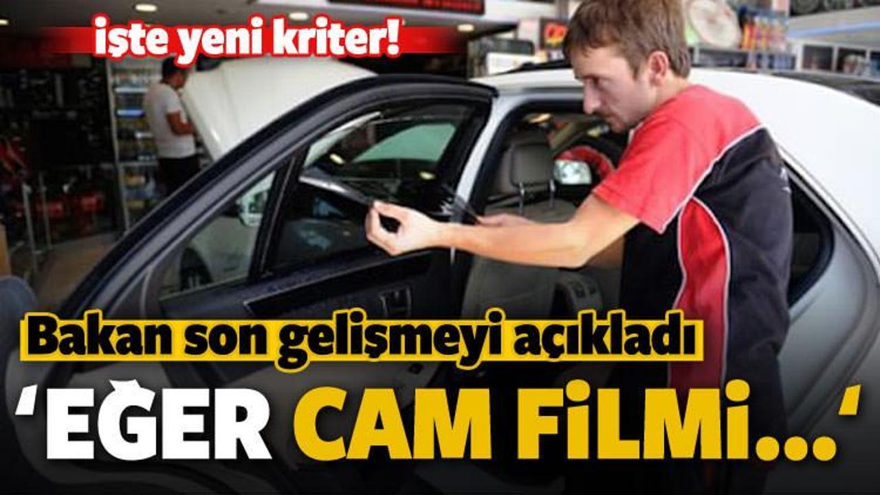 Bakan'dan &ouml;nemli 'cam filmi' a&ccedil;ıklaması! Eğer...