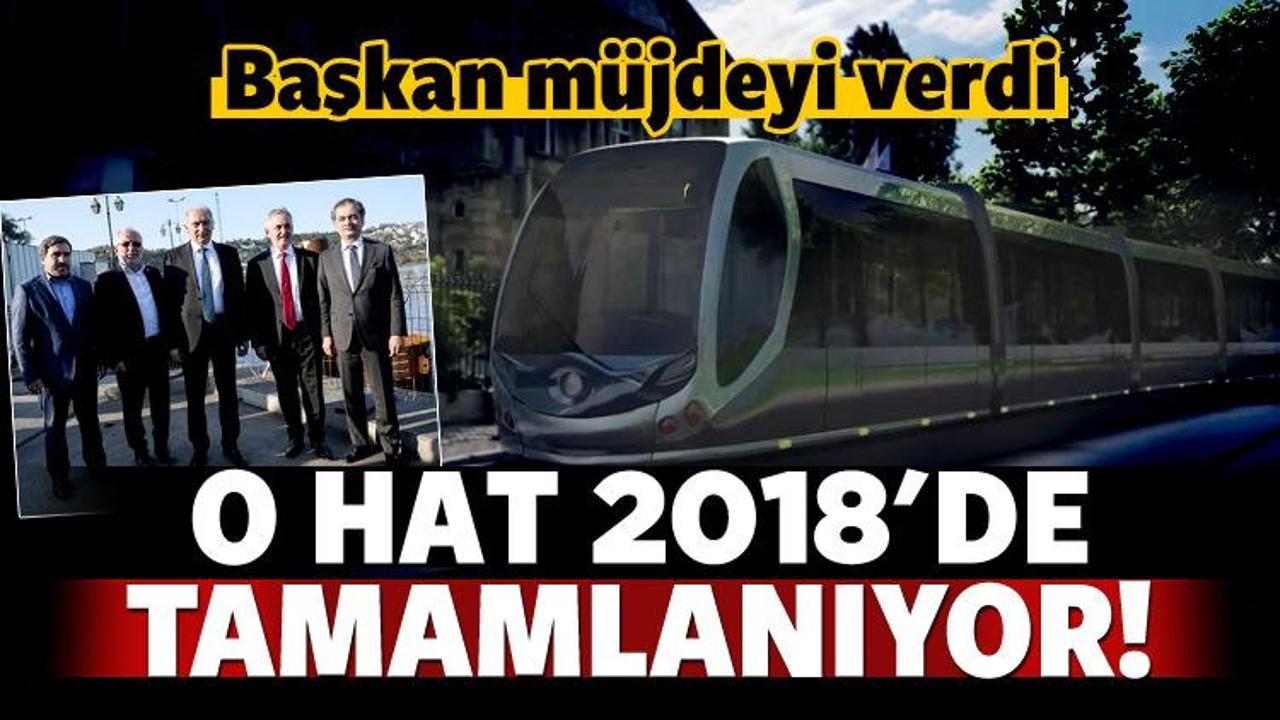 Başkan Uysal'dan tramvay hattı için müjdeli haber!