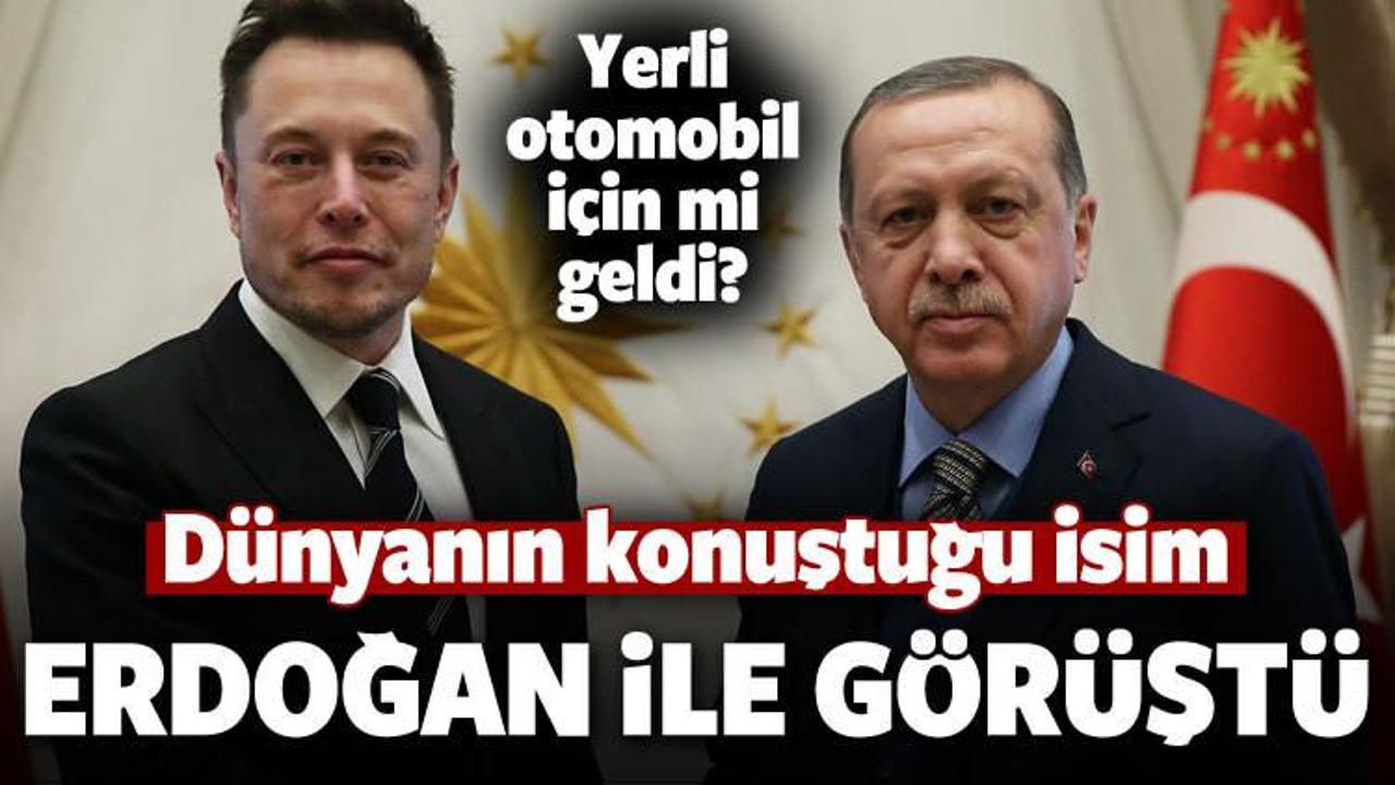 Beştepe'de heyecanlandıran g&ouml;r&uuml;şme!