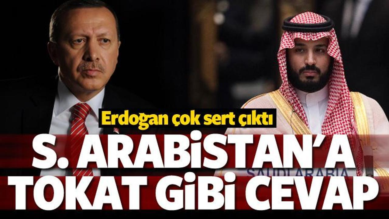 Cumhurbaşkanı Erdoğan S. Arabistan'a sert çıktı!