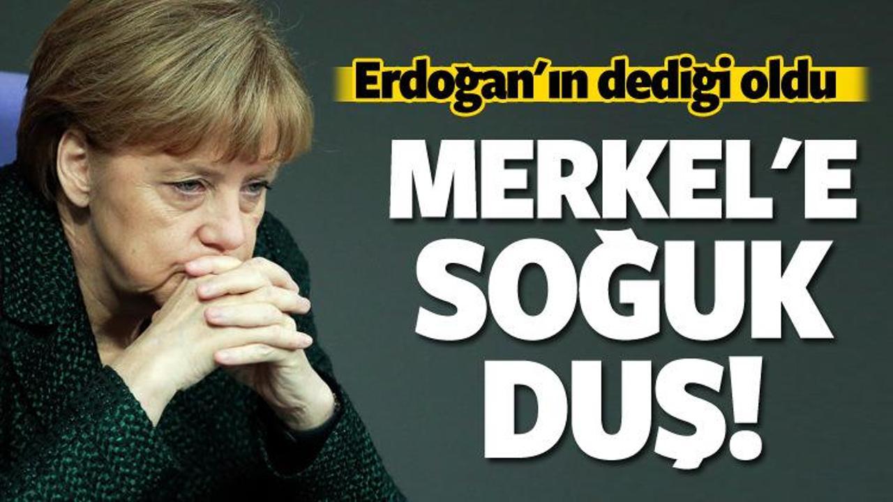 Merkel'e soğuk duş! 6 yılın dibini gördü