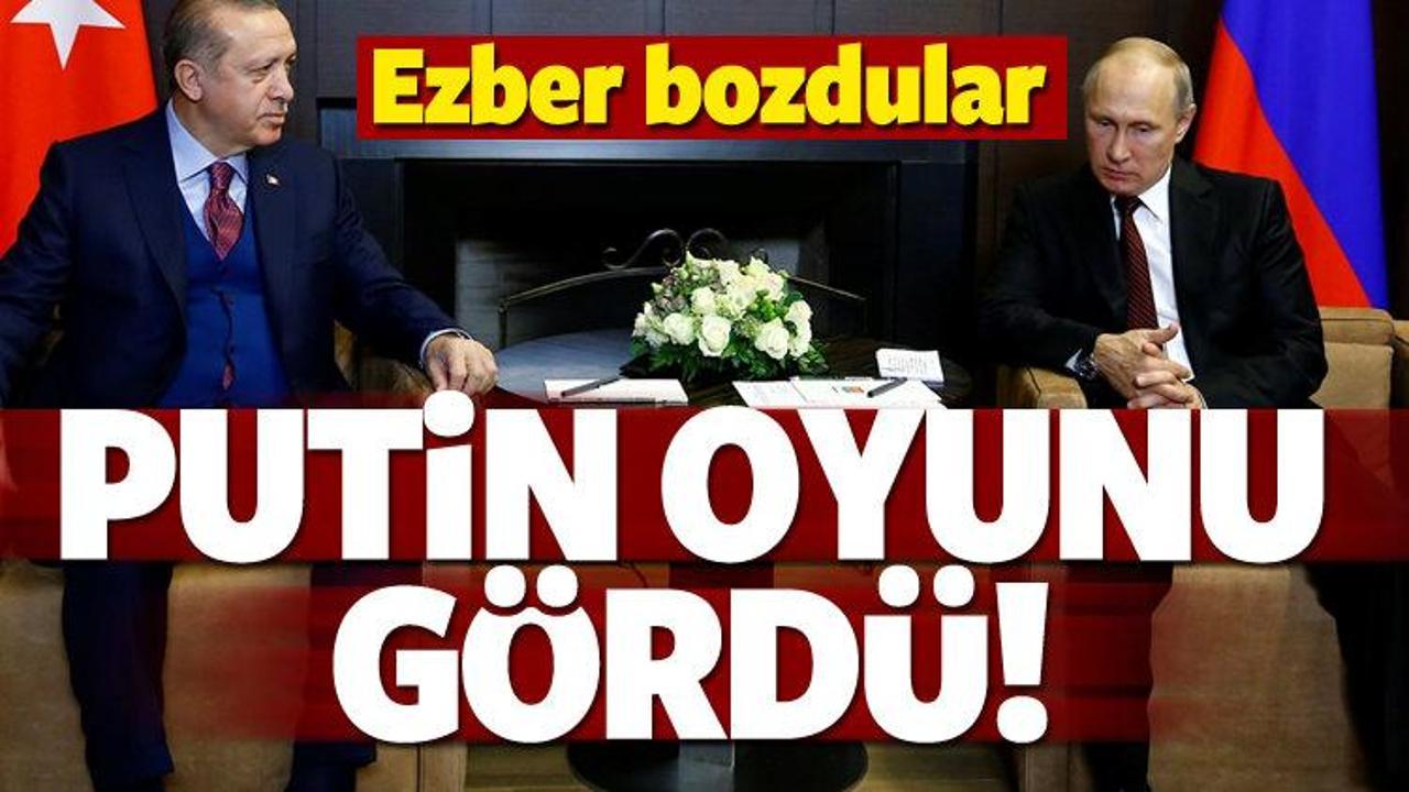Erdoğan ve Putin ezber bozdu