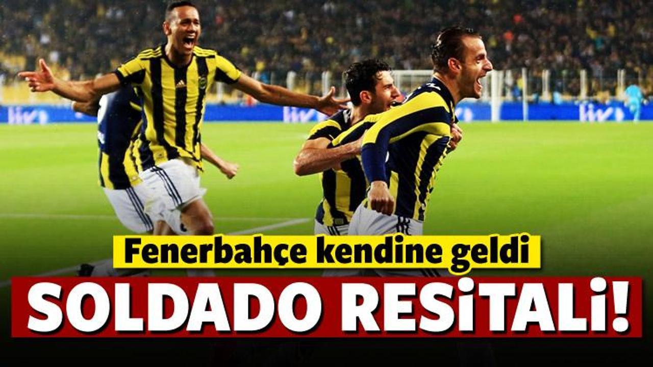 Fenerbahçe'yi Soldado sırtladı!