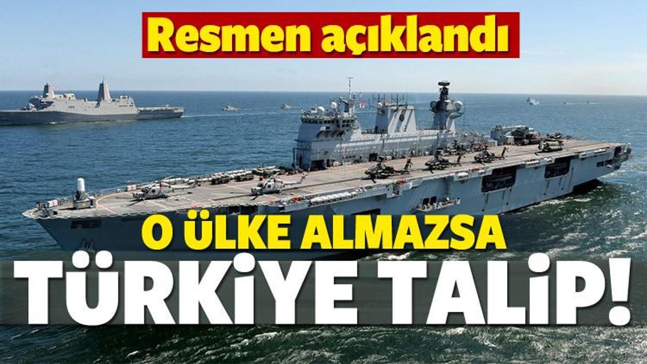 Türkiye, İngiliz gemisine talip