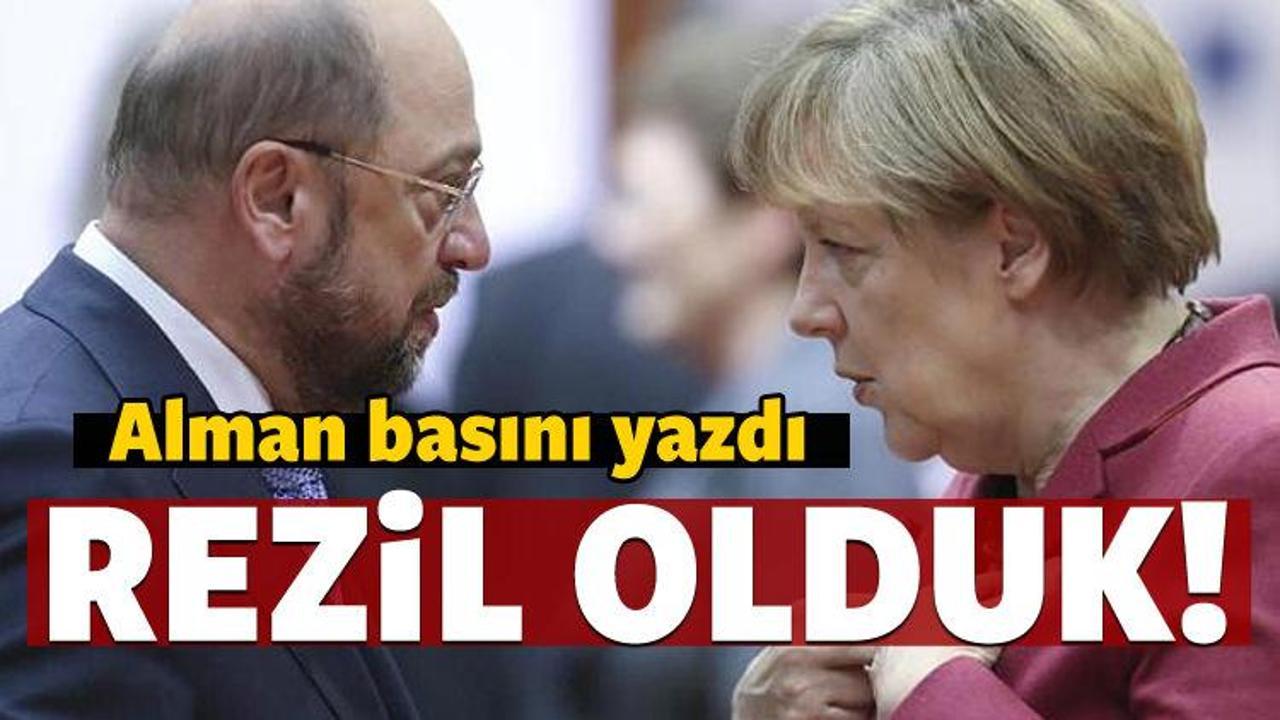 Alman basını yazdı: Dünyaya rezil olduk!