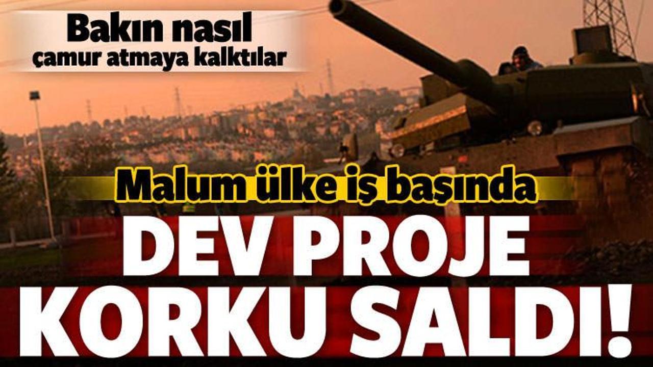 Dev proje Avrupa &uuml;lkesini &uuml;rk&uuml;tt&uuml;!