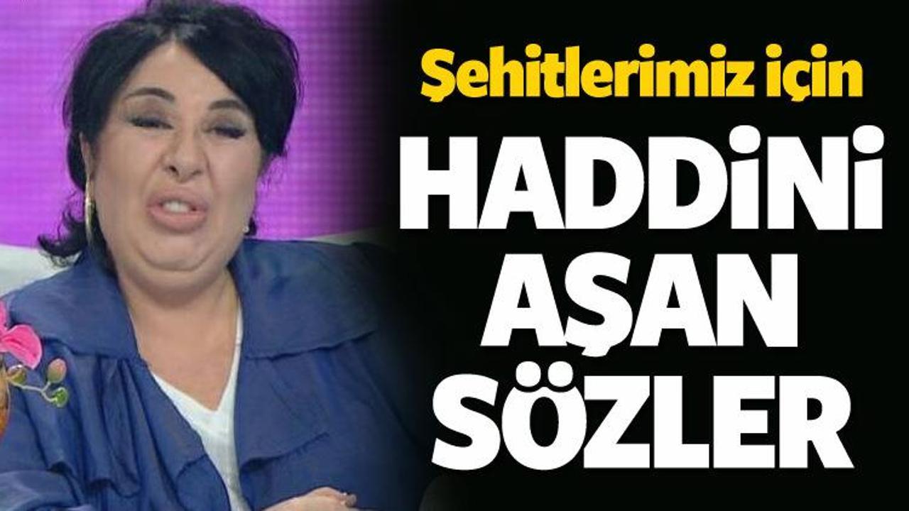 Nur Yerlitaş'tan şehitler i&ccedil;in skandal s&ouml;zler