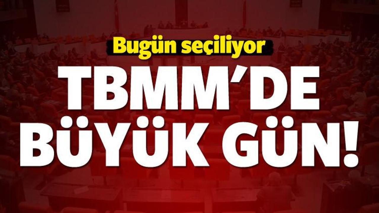 TBMM'de büyük gün! Bugün seçiliyor