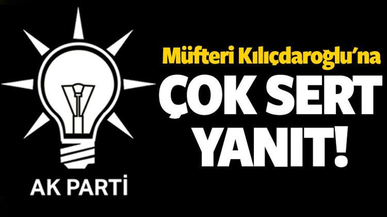 AK Parti'den Kılıçdaroğlu'na çok sert yanıt!