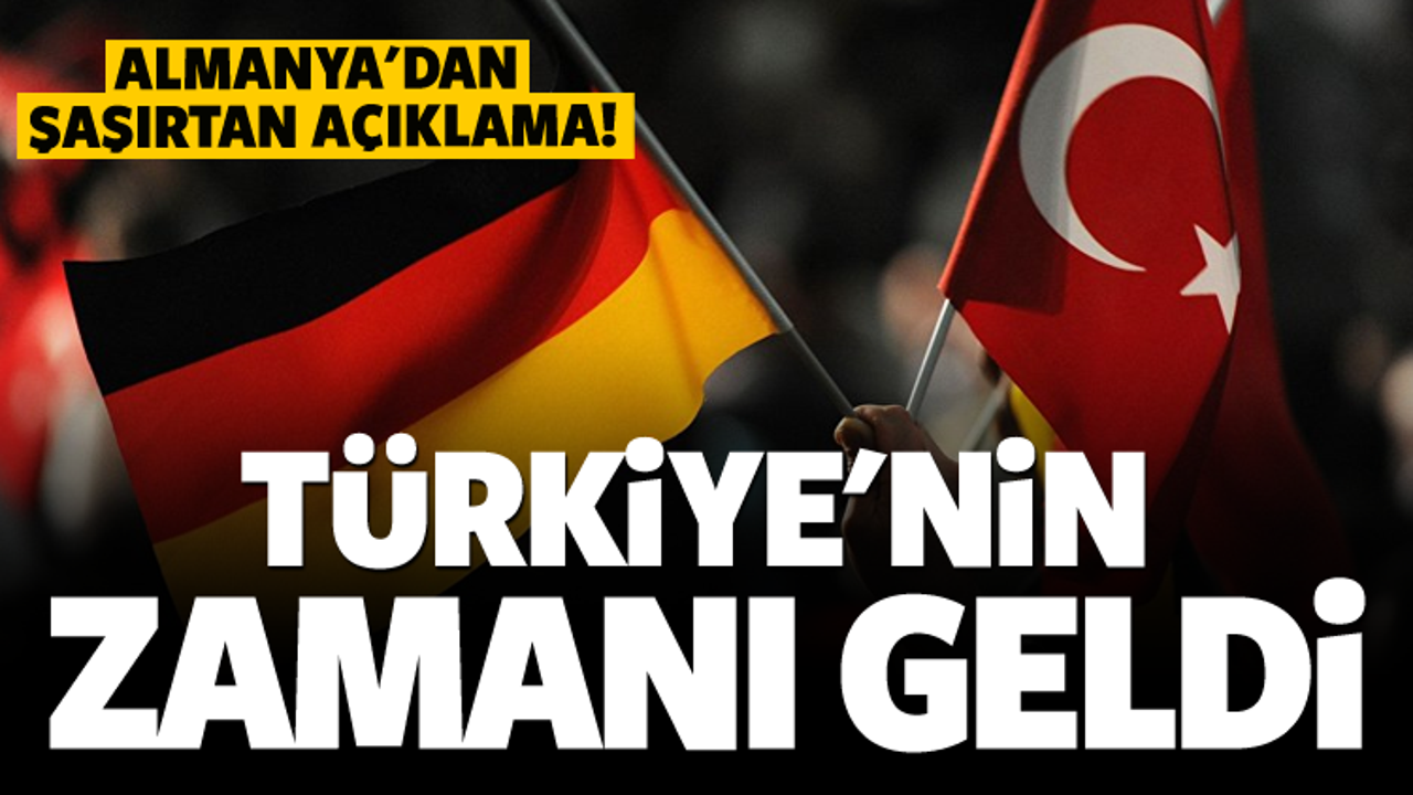 Alman devinden Türkiye açıklaması!