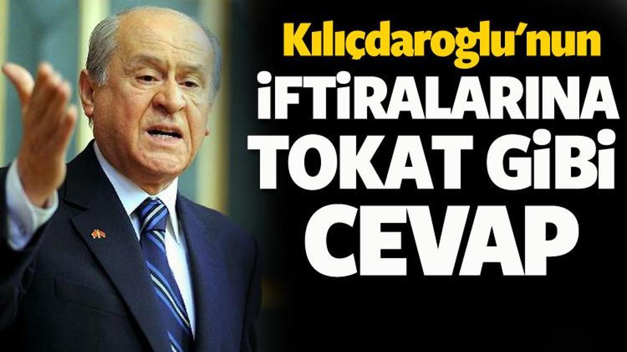 Bah&ccedil;eli'den Kılı&ccedil;daroğlu'nun iftiralarına cevap