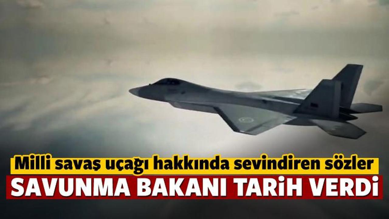 Bakan Canikli'den milli savaş uçağı açıklaması