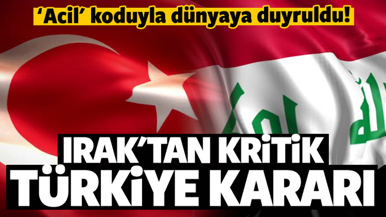 Irak resmen duyurdu! Kerkük petrolü Türkiye'ye...