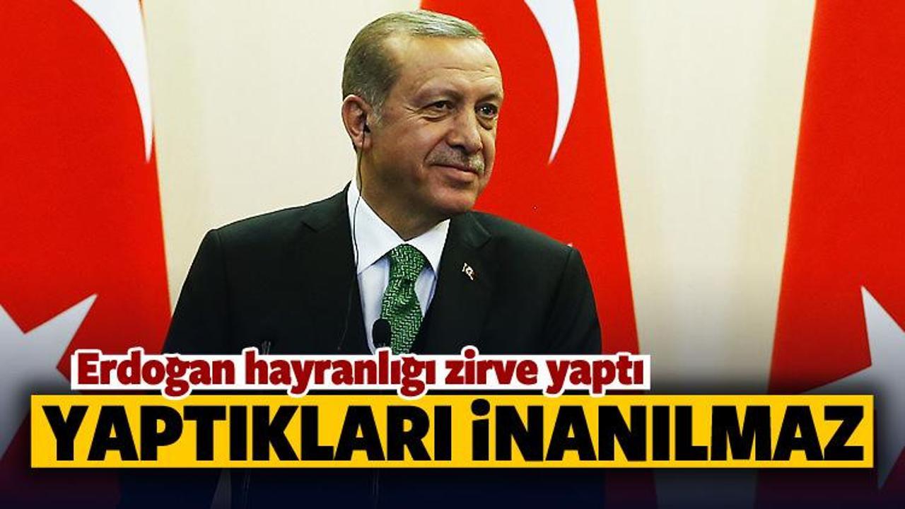İtalya'dan Erdoğan'a övgü! 'İnanılmaz...'