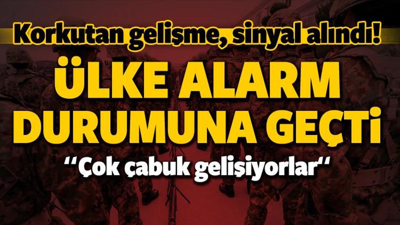 Korkutan gelişme! Sinyal alındı ülke alarma geçti