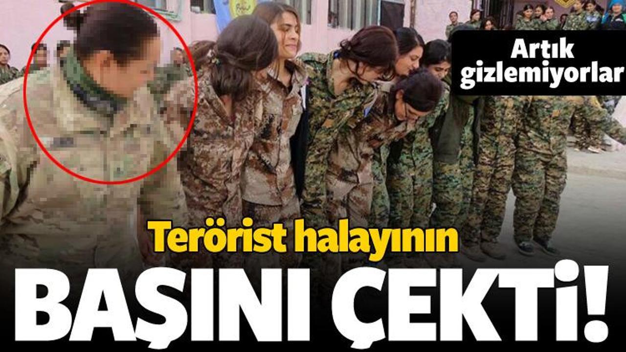 Rezaletin resmi! Terörist halayının başını çekti!
