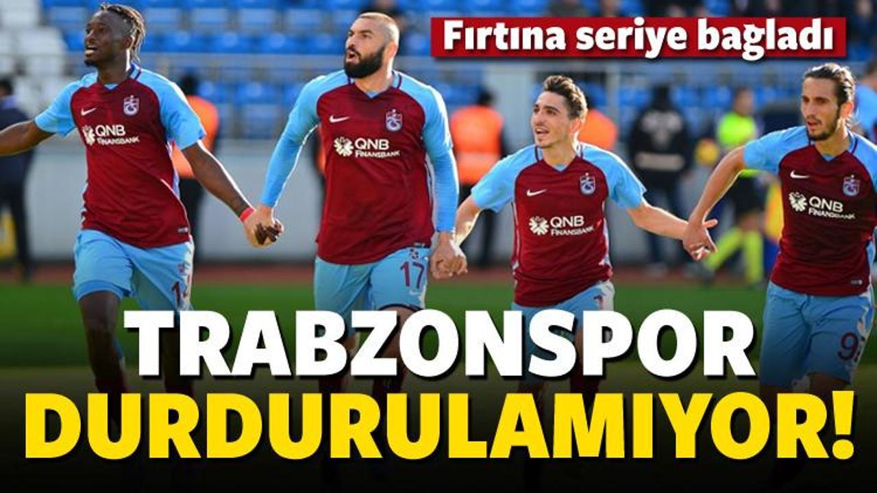 Trabzonspor durdurulamıyor!
