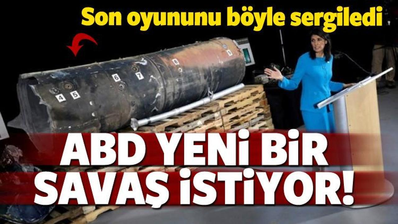 ABD yeni savaş istiyor! Son kozunu b&ouml;yle oynadı