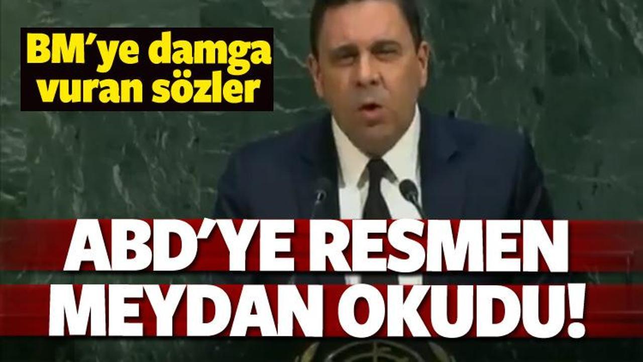 BM&rsquo;de ABD'ye bu s&ouml;zlerle meydan okudu!