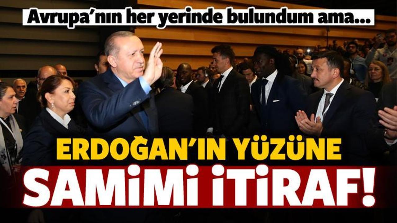 Erdoğan'a samimi itiraf! 'Hoşgörü ve sevgiyi...'