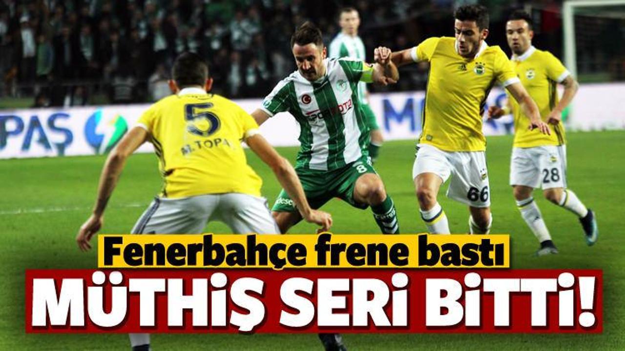F.Bahçe frene bastı! Müthiş seri bitti!