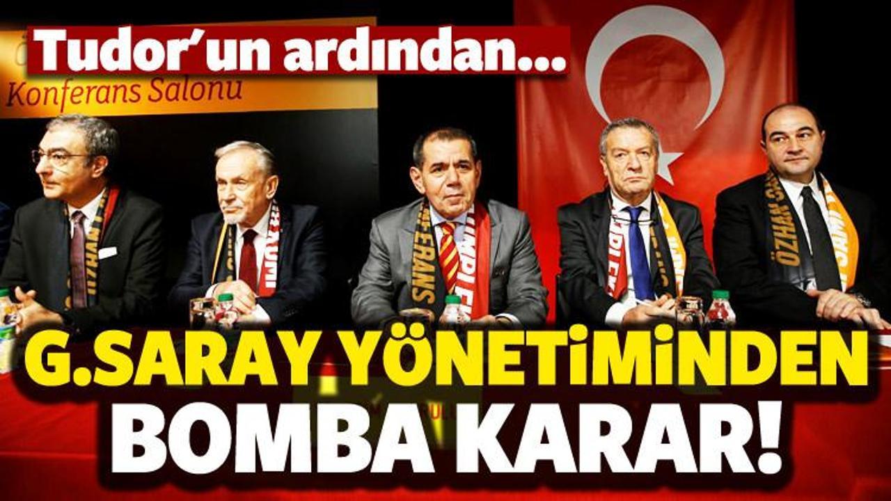 Galatasaray yönetiminden radikal karar!