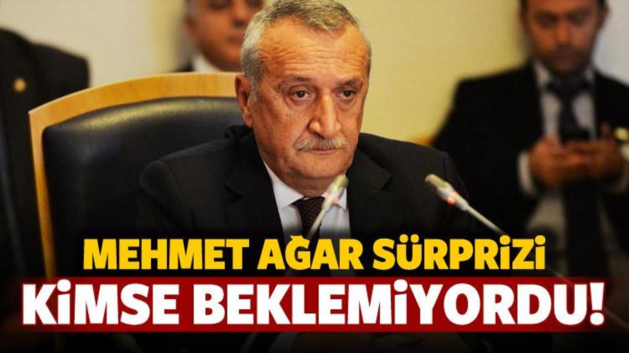Mehmet Ağar sürprizi! Kimse beklemiyordu