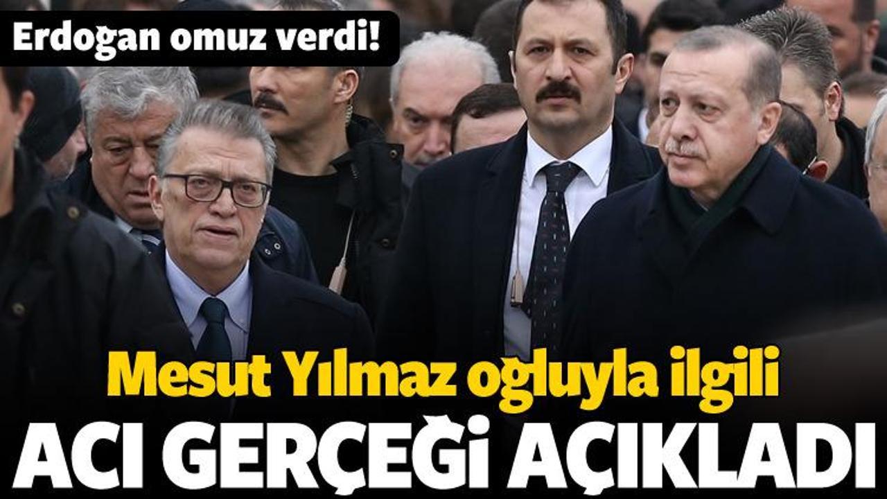 Mesut Yılmaz oğluyla ilgili acı ger&ccedil;eği a&ccedil;ıkladı!