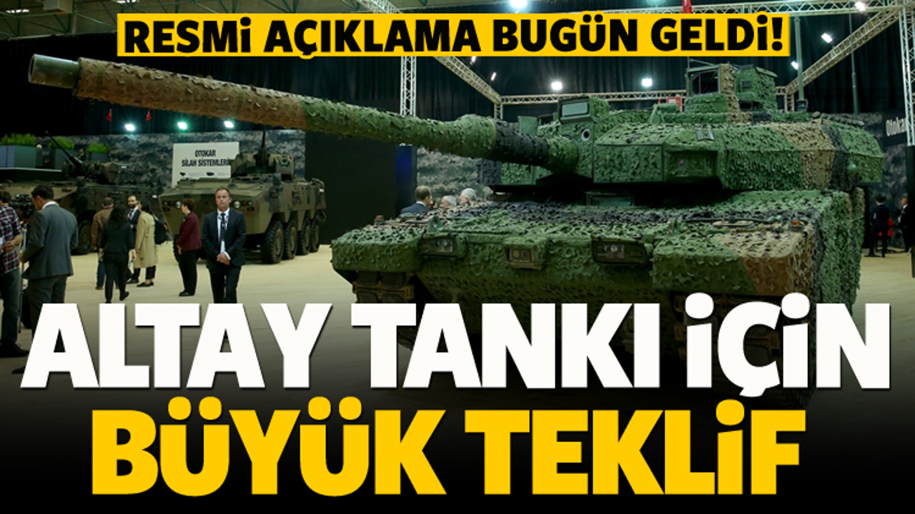 Tümosan'dan Altay tankı için büyük teklif