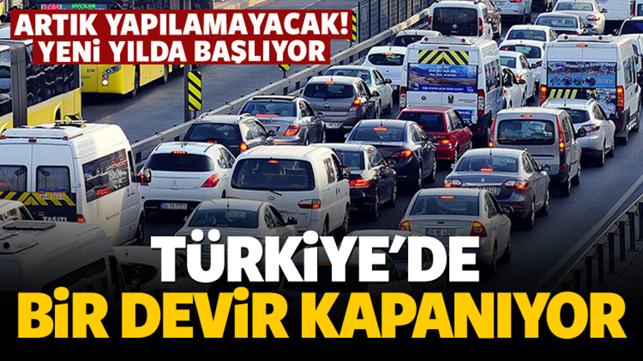 Türkiye'de sahte plaka devri kapanıyor