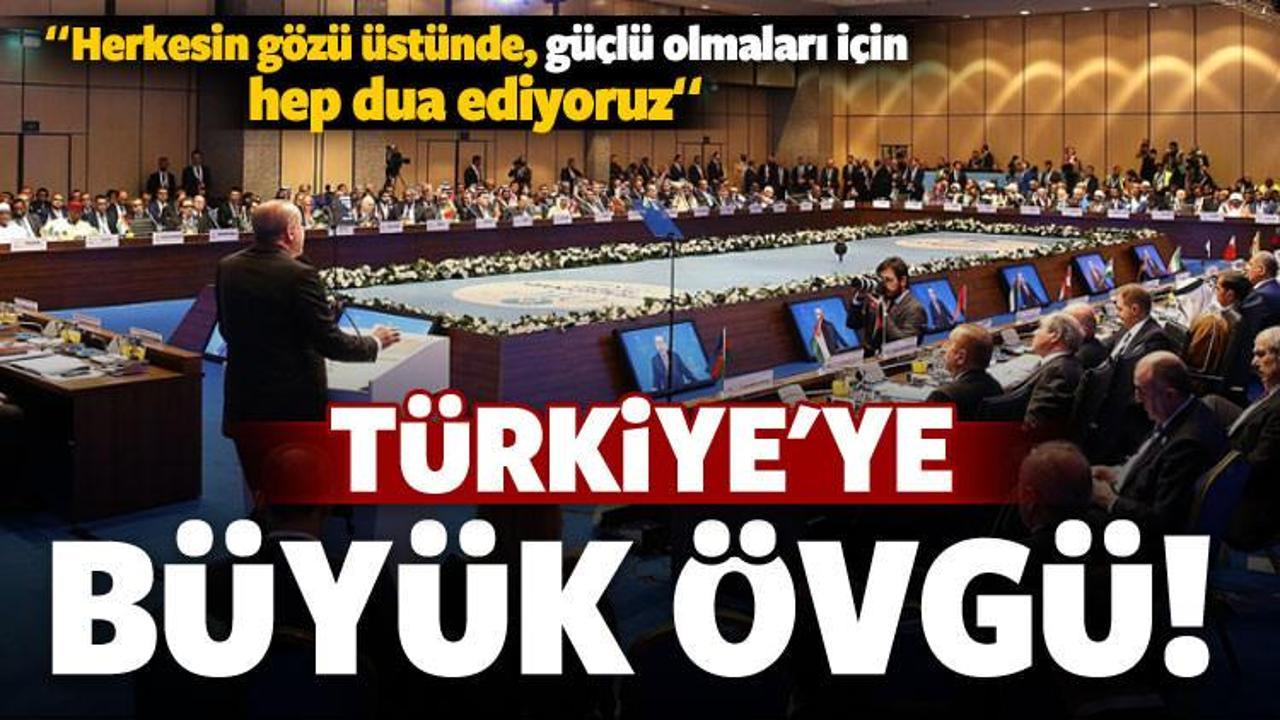 Türkiye'ye büyük övgü! 'Gözler üzerinde'